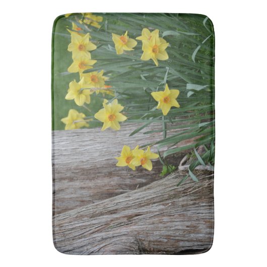 Spring Daffodils Badmat (Voorkant Verticaal)