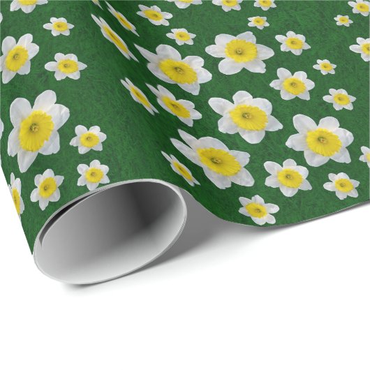 Spring Daffodils Cadeaupapier (Rol Hoek)