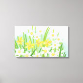 Spring Daffodils Canvas Afdruk (Voorkant)