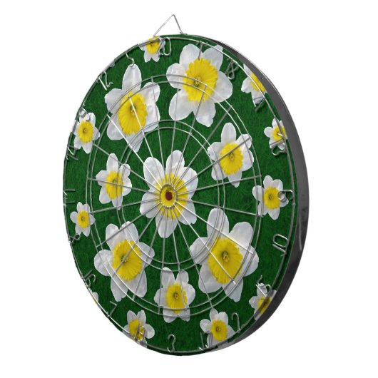 Spring Daffodils Dartbord (Voorkant Rechts)