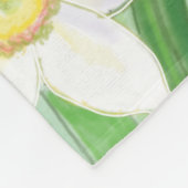 Spring Daffodils Fleece Deken (Hoek)