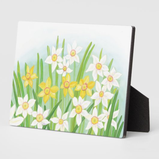 Spring Daffodils Fotoplaat (Zijkant)