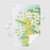 Spring Daffodils Golfhanddoek (Insitu)