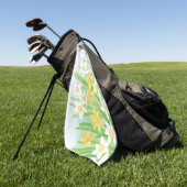 Spring Daffodils Golfhanddoek (Groen)