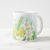 Spring Daffodils Grote Koffiekop (Voorkant rechts)