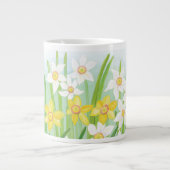 Spring Daffodils Grote Koffiekop (Voorkant)