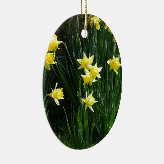 Spring Daffodils Keramisch Ornament (Rechts)