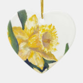 Spring Daffodils Keramisch Ornament (Voorkant)