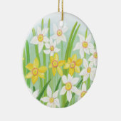 Spring Daffodils Keramisch Ornament (Rechts)