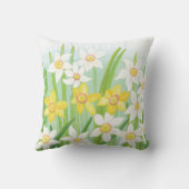 Spring Daffodils Kussen (Achterkant)
