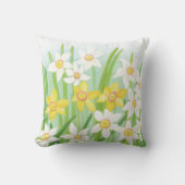 Spring Daffodils Kussen (Voorkant)
