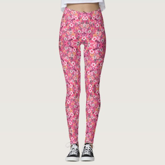 Spring Daffodils Leggings (Voorkant)