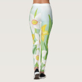 Spring Daffodils Leggings (Achterkant)