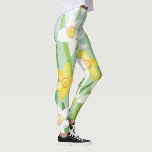 Spring Daffodils Leggings (Rechts)