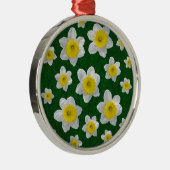 Spring Daffodils Metalen Ornament (Rechts)