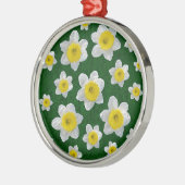 Spring Daffodils Metalen Ornament (Links)