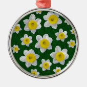 Spring Daffodils Metalen Ornament (Voorkant)