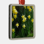 Spring Daffodils Metalen Ornament (Rechts)