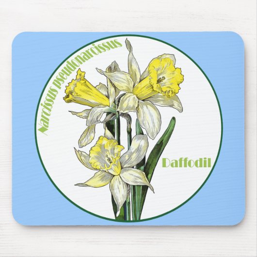 Spring Daffodils Muismat (Voorkant)