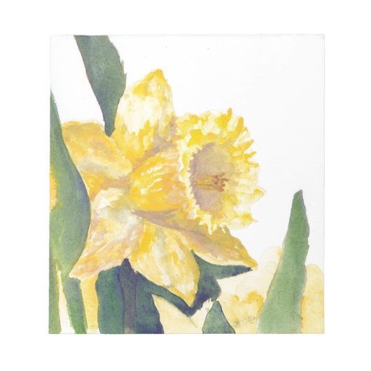 Spring Daffodils Notitieblok (Voorkant)