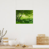 Spring Daffodils Poster (Keuken)