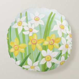 Spring Daffodils Rond Kussen