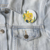 Spring Daffodils Ronde Button 5,7 Cm (In situ)