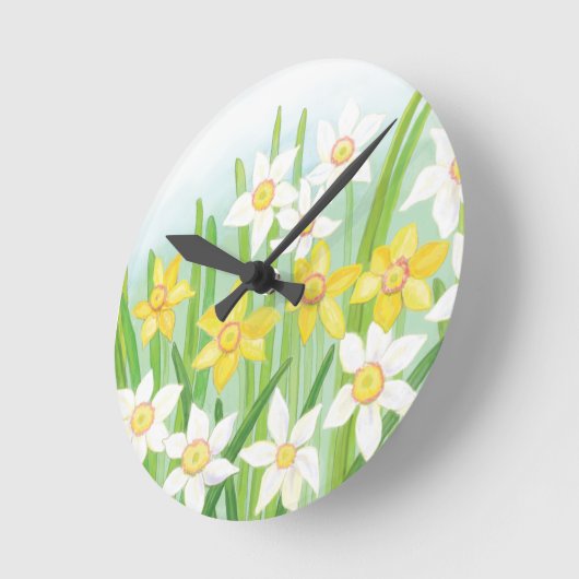 Spring Daffodils Ronde Klok (Hoek)