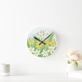 Spring Daffodils Ronde Klok (Huis)