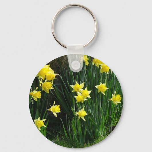 Spring Daffodils Sleutelhanger (Voorkant)
