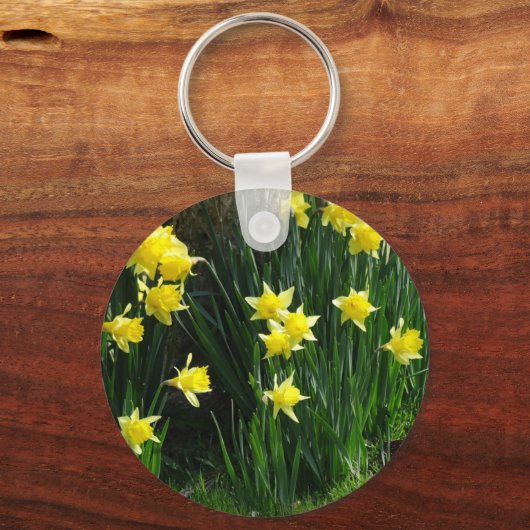 Spring Daffodils Sleutelhanger (Voorkant)