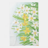 Spring Daffodils Theedoek (Verticaal)