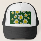 Spring Daffodils Trucker Pet (Voorkant)