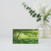 Spring Daffodils Visitekaartje (Staand voorkant)