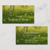 Spring Daffodils Visitekaartje (Voorkant / Achterkant)