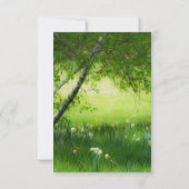 Spring Daffodils Weddenschap Bedankt (Achterkant)