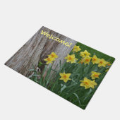 Spring Daffoldil Welcome Mat (Schuin)
