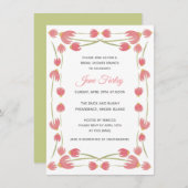 Spring Daisies Brunch Uitnodiging (Voorkant / Achterkant)