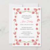 Spring Daisies Brunch Uitnodiging (Voorkant)