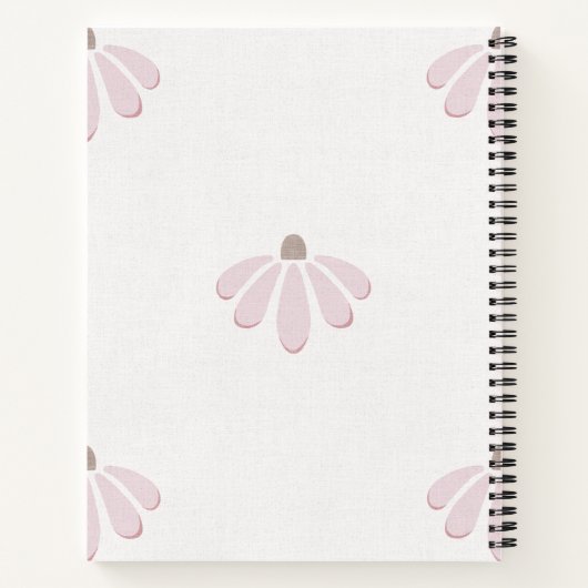 Spring Daisies (op grote schaal) Notitieboek (Achterkant)