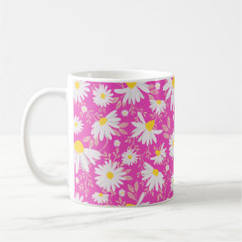 Spring Daisies - Roze Koffiemok