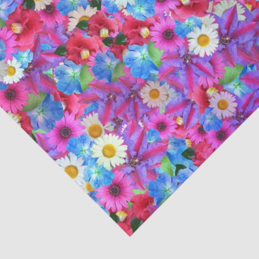 Spring Daisies tissuepapier (Detail)