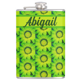 "Spring Daisy" aangepaste thermische getumbler Heupfles