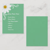 Spring Daisy Chubby-profielkaart Visitekaartje (Voorkant / Achterkant)