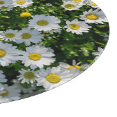 Spring Daisy Field: Serene achtergrond Snijplank (Hoek)