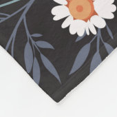 Spring Daisy Floral naadloos ontwerp Fleece Deken (Hoek)