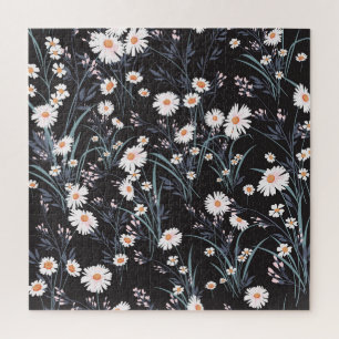 Spring Daisy Floral naadloos ontwerp Legpuzzel