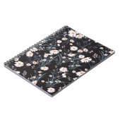 Spring Daisy Floral naadloos ontwerp Notitieboek (Linkerzijde)