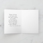 Spring Daisy Flowers & Butterflies Moederdag Kaart (Binnen)