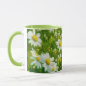 Spring Daisy Flowers Tuin Art Mok Cup (Links)
